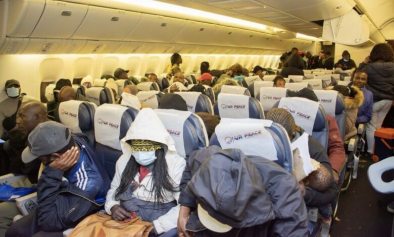 Final Nigerians Repatriation Flight Lands From South Africa