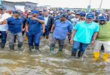 Gov. Sanwo-Olu visits Lagos Flooding Victims in Eti-Osa