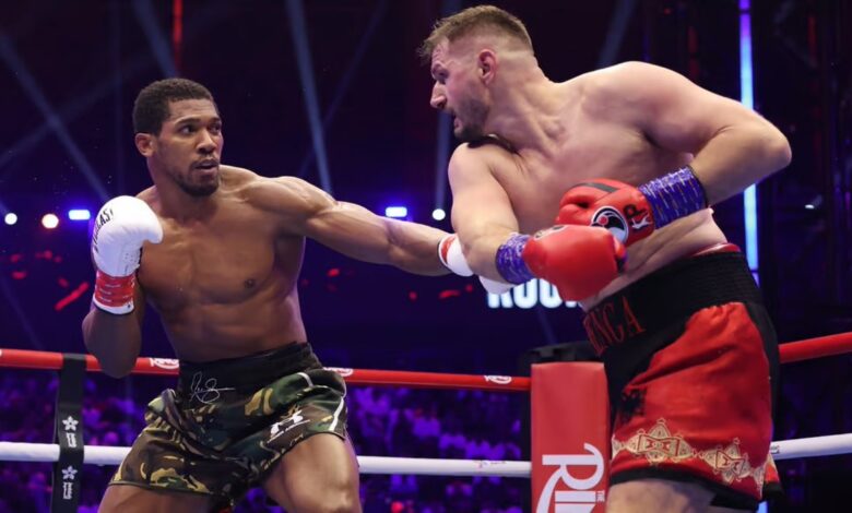 Anthony Joshua Prenga knockout