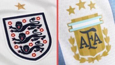 England vs Argentina
