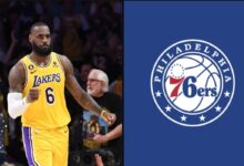 LeBron James signs 76ers