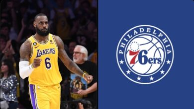 LeBron James signs 76ers
