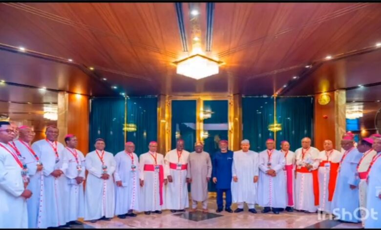 Tinubu comments Catholic bishops